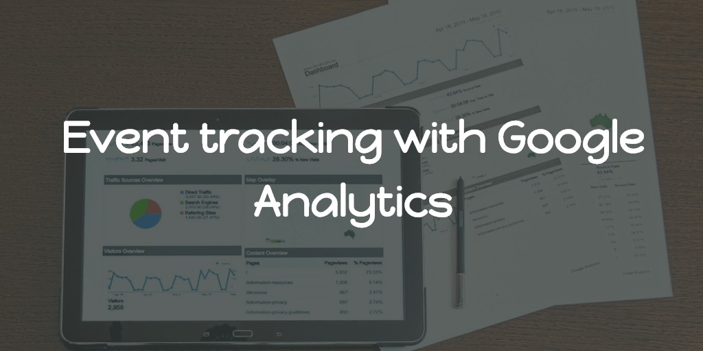 Event tracking with Google Analytics